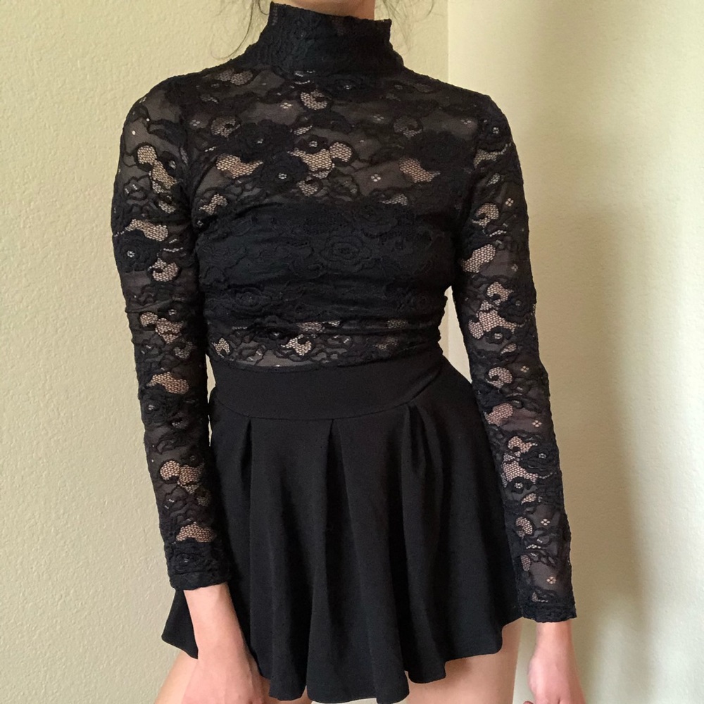 Black formal dress
